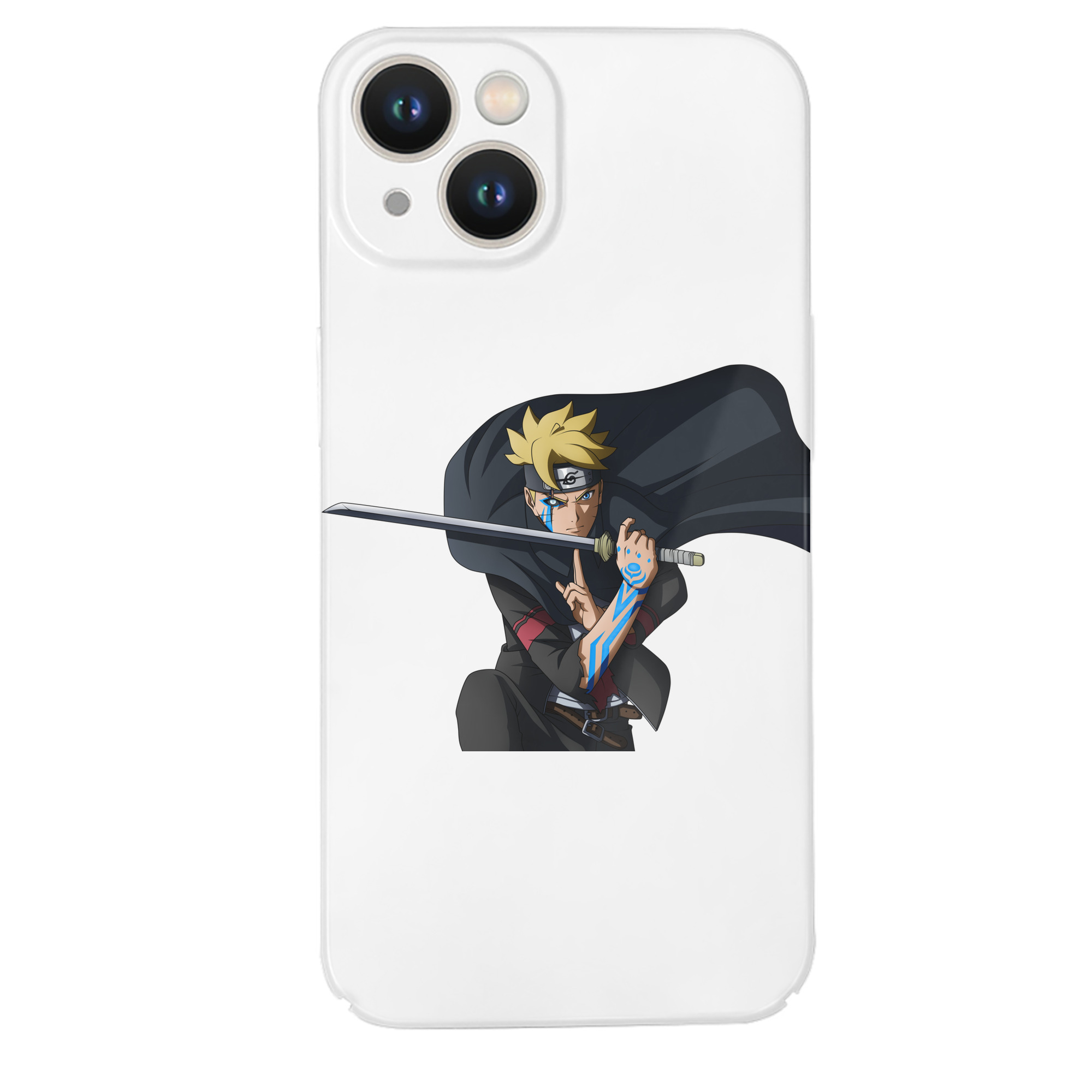 （画像用） NARUTO -ナルト- うずまき ボルト Uzumaki Boruto 【iPhone 14シリーズ対応】ハードケース